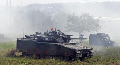 Exercițiu militar în Elveția
